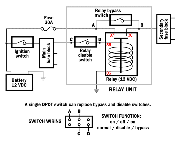 Relay schematic